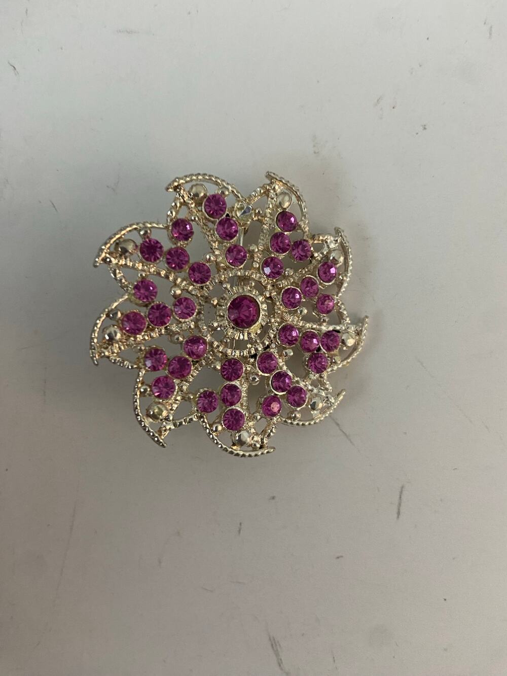 Vintage rhinestone brooch